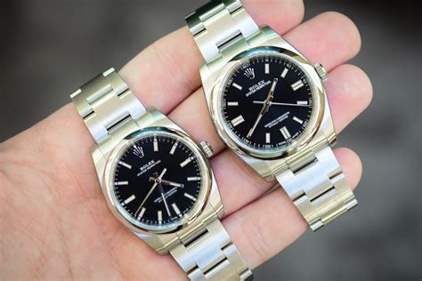 rolex oyster perpetual 34mm vs 36mm|rolex oyster perpetual 36 price.